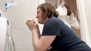 AnnaFirePussy - Stepsister saw me sniffing her dirty panties and squirted