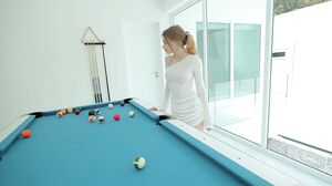 Diana Rider - Fucked A Beautiful Teen on the Pool Table while Her Boyfriend was Away