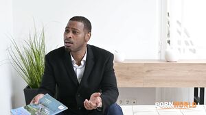 Seductive Slut Martina Smeraldi Seduces Her Hairdresser Into Interracial DP Threesome