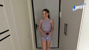 Deluxe_Bitch 2 - My neighbor came in for salt and wanted to fuck me. Cum inside