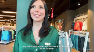 Eva Soda - Сonsultant grabbed my dick and fucked me in the fitting room ⧸ Public Sex - Eva Soda