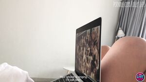 Loly Lips - Girl With Big Tits Fucked a Guy After Watching Porn