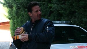 Seductive Criminals Shalina Devine And Angela Heart Enjoy Gangbang At The Station