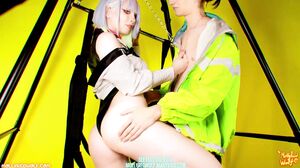 MollyRedWolf - Cyberpunk.Lucy get pussy filled with cum