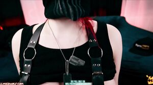 MollyRedWolf - Dataminer showed the face of Ghost from Call of Duty. Deepthroat, Creampie