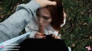 MollyRedWolf - Seems my ex saw everything! Extreme sex in the forest