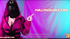 MollyRedWolf - Squid game 2. Try not to cum. Anal Levl 4K