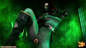 MollyRedWolf - Valorant. Viper play with big gamer cock