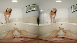 Macy Meadows - Squirting Stepdaughter Takes Bath With Stepdaddy