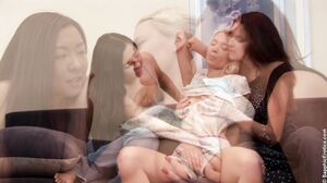 SapphicErotica - Dianne, Lien, Monika.Dildo Trio