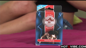 HotGVibe Cute Blondie Toys Herself In Bed