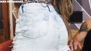 No Cu Gostoso Da Novinha Magrinha Dando Pela Primeira Vez Para Um Pauzudo - Mirella Dias