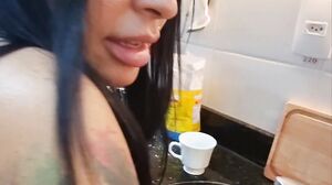 Monicasanthiagoxxx - Making Apple Pie And He A Dog Around Me