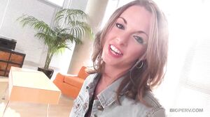 BigPerv - Snatch stuffing Natalie Sins fingers her tight teen pussy