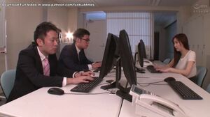 Beautiful married woman fucked by her coworkers NTR