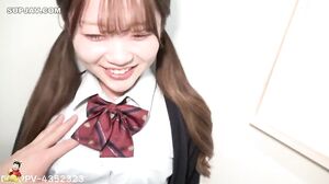 18 year old slender big tits beautiful F cup, Yunon-chan Nakadashi