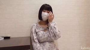 J-cup busty nurse at a university hospital, lewd body Rumi-chan (23), awakens to sex after being forced by a patient and makes AV debut lol