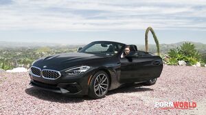 Slutty Brunette Bella Rolland Offers Up Her Tight Ass To Suave Savior