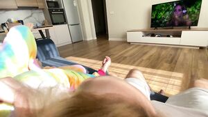 Lil Karina - Asian Babe Agrees to Watch a Movie With Him