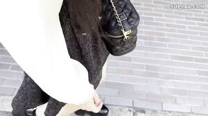 18 year old handsome idol idol girl with a popular con cafe job ♡Divine tits & sensitive body, panting while twitching and twitching! She gets cum inside of her vagina!