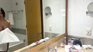 Anissa Kate - Cheating In The Hotel Room With Shadow Dimtri BBC