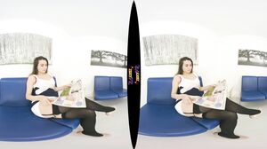 British Girl Striptease VR