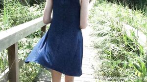 kiss1couple - Public flashing and blowjob on nature walk ends with huge cumshot