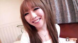 Naughty Japanese Girls - A Hairy Babes Pussy Twitches and Shakes as a Vibrator Is Pressed on Her Pussy