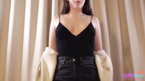 LunaLure - Surprise from Hot Step Sister - Rough Fucking till Creampie POV