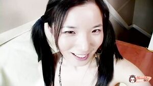 Naughty Japanese Girls - This Japanese Girl Will Do Wonders with Her Mouth Just to Please Her Hung Stud