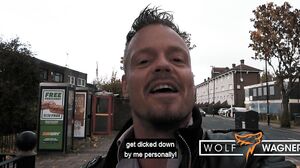 Wolf Wagner - Horny pretty UK blonde small tits pornstar Carmel Anderson blowjob and doggy with German macho