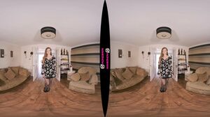 British Lady in Stockings and Lingerie JOI VR