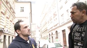 Hand Lotion Studios - Brunette wife cuckolds husband with big black man