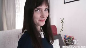 First Time Anal Sex With the Inexperienced Teen Lita Black