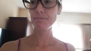 Christy Love @clca69 - Squirting in the Hotel Room Bathroom