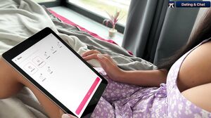 Melanie Queen - Step Sister Plays Sex Actions app for the First Time with her Brother - Cum in Mouth - Family Games