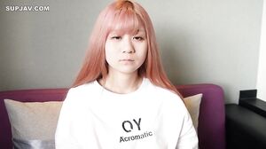 Riko, 28 years old, beautiful tits and wet crotch, gets fucked raw and shot a lot!