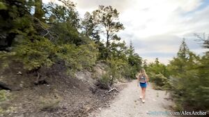 AlexAndAva - Cumming All Over Cute Hikers Face - Facial Cumshot - AlexAndAva - 4K