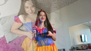 Fiona Brandy - Amateur stepsister wanted to play! Deepthroats me and getting cum in her mouth, swallowed it all!