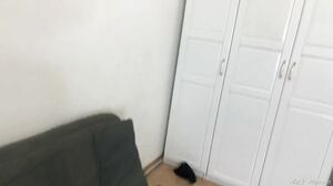 Nick Morris - Shy Cloe Khwang woke up by erect cock