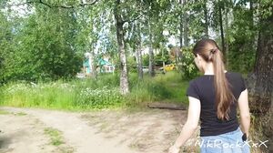 Nick Whitehard - Teen Village nudist shows secret places for sex orgies ! 18 y.o.