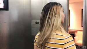 I Met A Colombian In The Elevator And I Fucked Her