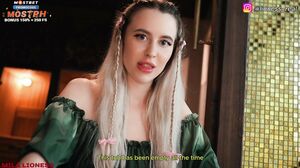 Mila Lioness - Stepsister, what Are You Doing in My Bathroom? Go Away, Or I'll Fuck You!