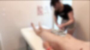Sento CFNM. enjoys getting his dick exposed while getting a serious Korean scrubbing. She gets a no-hands ejaculation at the end. Body Wash Massage