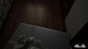 Frintteza - DAY - 11 Hot Gift for MILF StepMom from StepSon for Double Penetration
