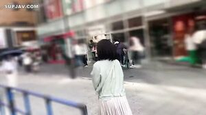 Three guys take a beautiful slender married woman outdoors and fuck her