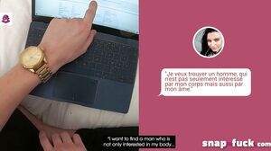 Snap Fuck - MILF from France wanted cute date - I fucked her: Ania Kinski