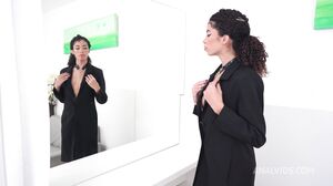 1.90m tall & slim Japanese-Brazilian, OB Honey fucked by 4 huge cocks (DAP, anal, 0% pussy, gapes, slim, tall, monster cock) OB351 2