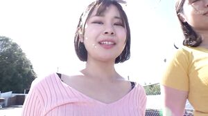 GVH-682 Plump Two Big Tits Swimsuit Sluts’ Plump Sandwich Reverse 3P Harem Hoshi Asuna/Shida Mizuki