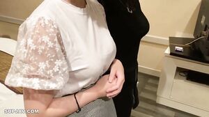 Muko’s current and ex-girlfriends 3p, Nakadashi and cleaning blowjob at the end.